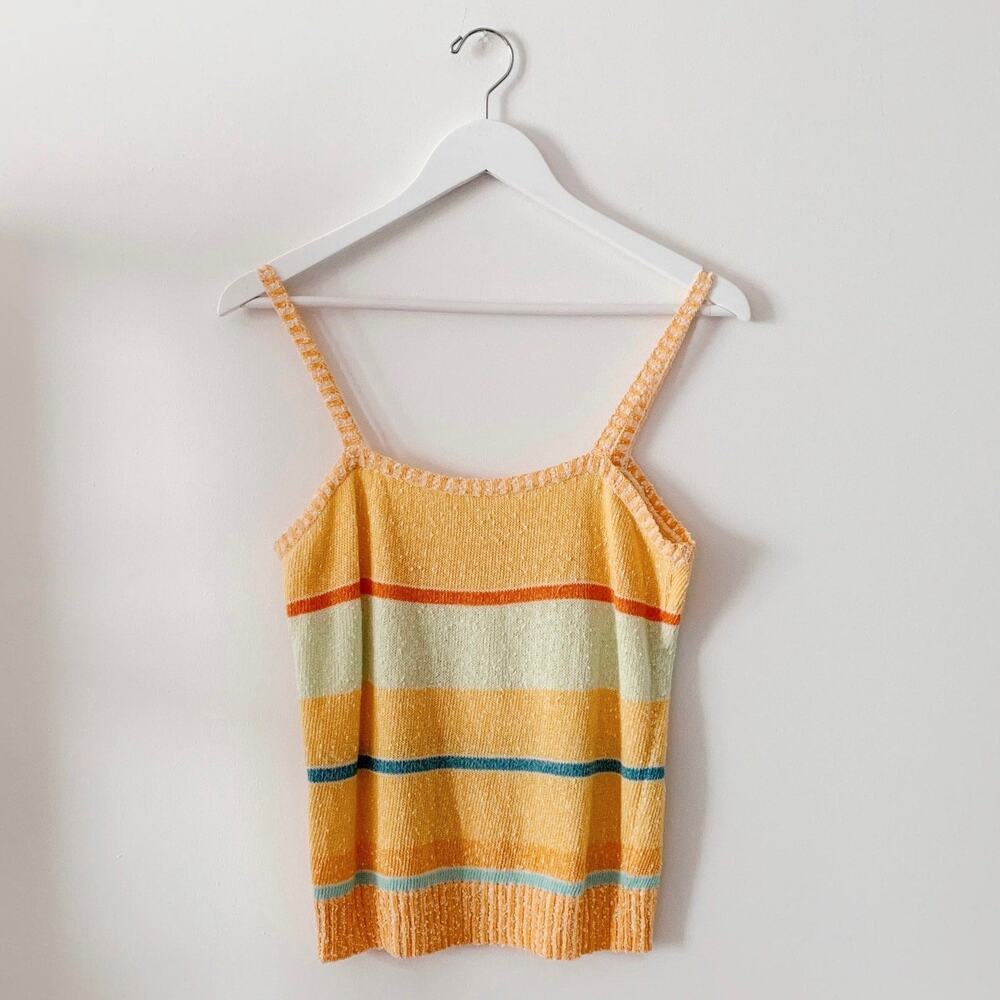Courrèges Knit Tank Top Size S - Picture 2 of 3